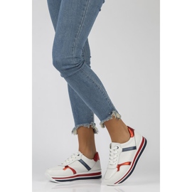 Sneakers in pelle Filippo DP2004 / 22 Wh bianche bianco 1