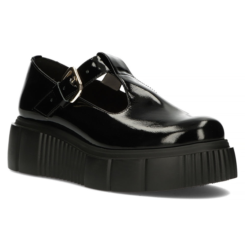 Scarpa in pelle Filippo 20102 nera nero 1