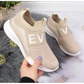 Calzini slip on Vinceza W JAN122B beige 1