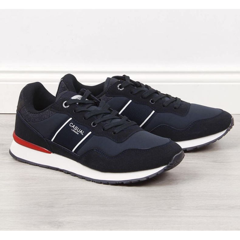 McKeylor M JAN123A scarpe sportive casual blu navy 1
