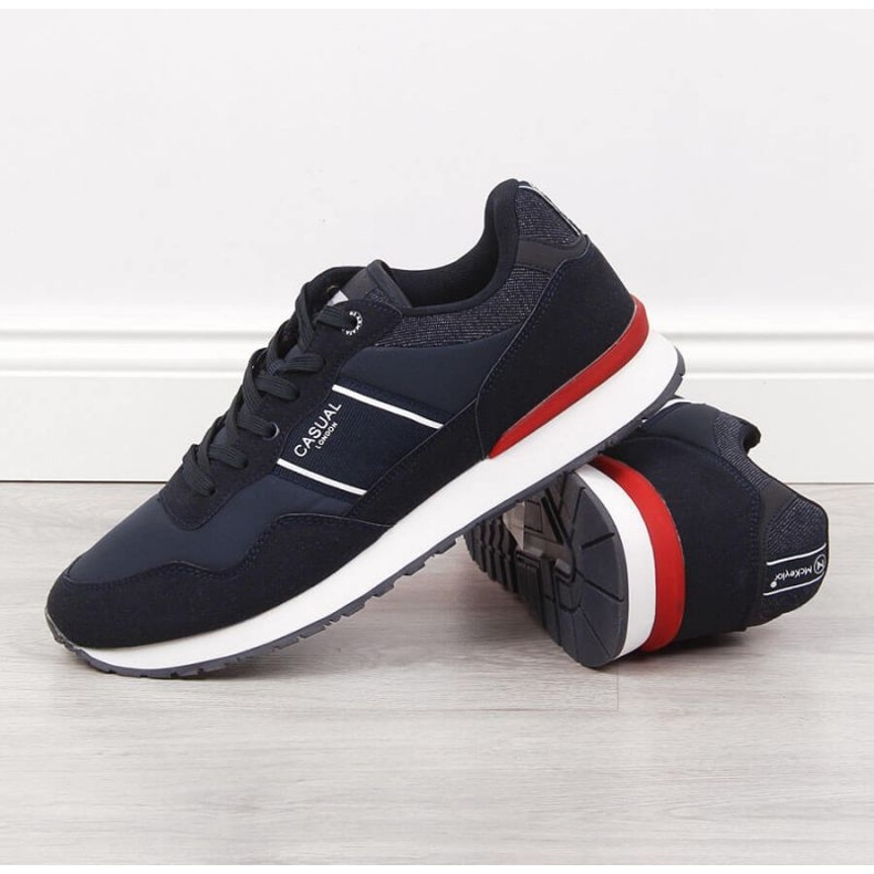 McKeylor M JAN123A scarpe sportive casual blu navy 2