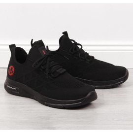 Rieker M RKR534 calzini neri scarpe sportive nero 1