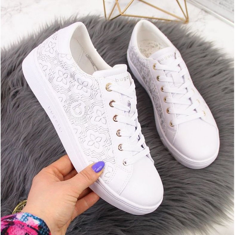 Sneakers Bugatti W INT1725 bianche bianca 1