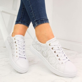 Sneakers Bugatti W INT1725 bianche bianca 2