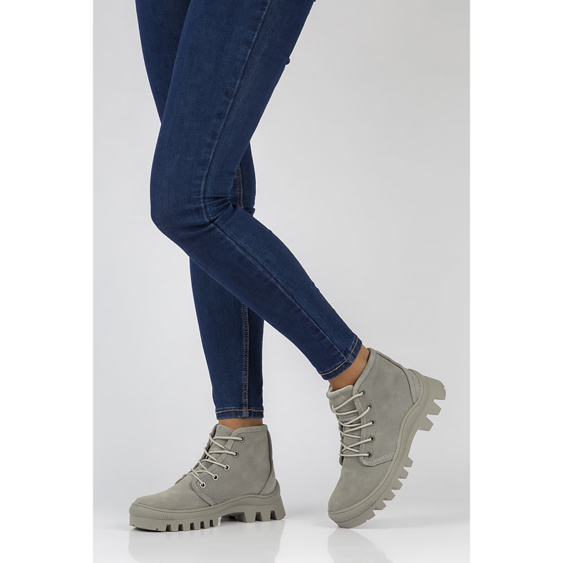 Sneakers in pelle Filippo DBT3523/22 Gr grigio 2