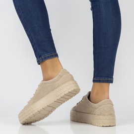 Sneakers in pelle FILIPPO DP3527/22 Be beige 2