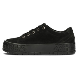 Sneakers in pelle FILIPPO DP3527/22 Bk nere nero 2