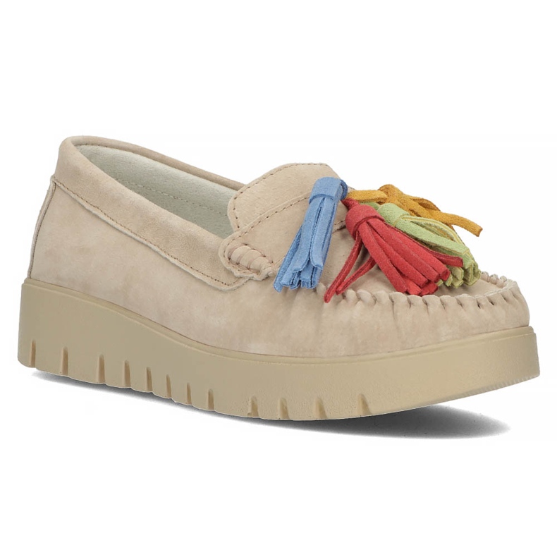 Scarpe in pelle Filippo DP3535/22 Be beige 1