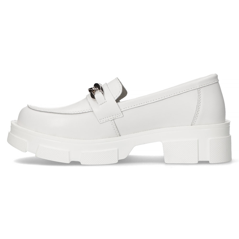 Scarpa in pelle Filippo DP3221/22 Wh bianca bianco 2