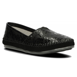 Scarpa in pelle Filippo DP031/22 Bk Cr nera nero 1