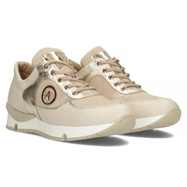 Sneakers in pelle Filippo 141 beige 2