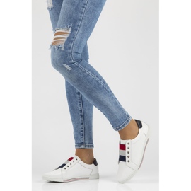 Scarpe in pelle Filippo DP2155 / 22 Wh bianco bianca 1