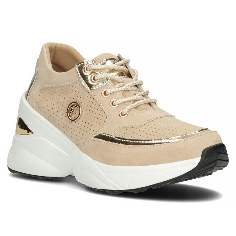 Sneakers in pelle Filippo DP3655/22 Be beige 1