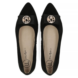 Scarpe in pelle Filippo DP3683/22 Bk nero 1