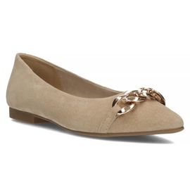 Scarpe in pelle Filippo DP3642/22 Be beige 1