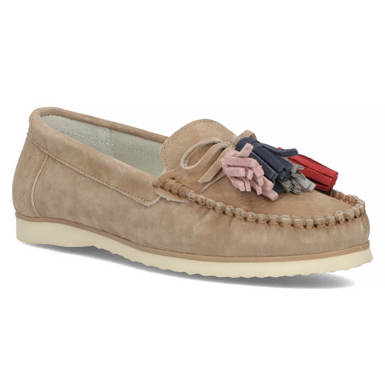 Mocassini in pelle Filippo DP3512/22 Be beige 2