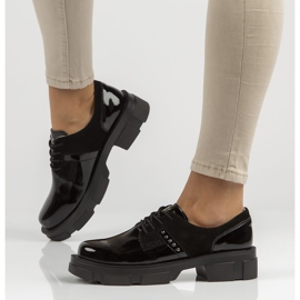 Scarpe in pelle Filippo DP3713/22 Bk nere nero 1