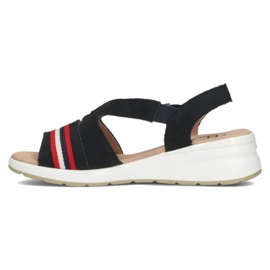 Sandali in pelle Filippo DS3500/22 Nv blu navy 2