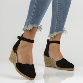 Sandali in pelle Filippo DS1394/22 Bk Nero 2