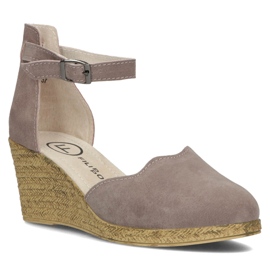 Sandali in pelle Filippo DS1394/22 Sd erica-beige 1