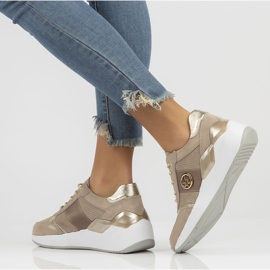 Sneakers in pelle Filippo DP3553/22 Be beige 2