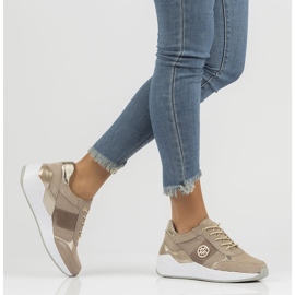 Sneakers in pelle Filippo DP3553/22 Be beige 1