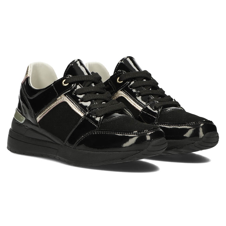 Sneakers in pelle Filippo DP2003/22 Bk Bk nero 1