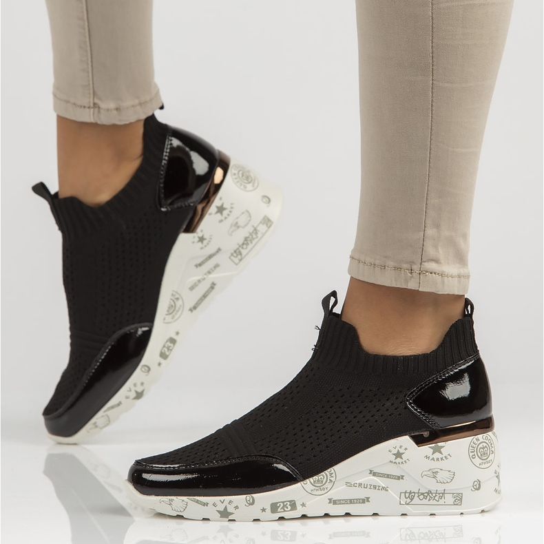 Scarpe in pelle Filippo DP3551/22 Bk nero 1
