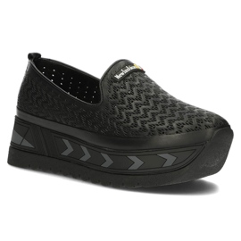 Scarpe in pelle Filippo DP3906/22 Bk nero 1