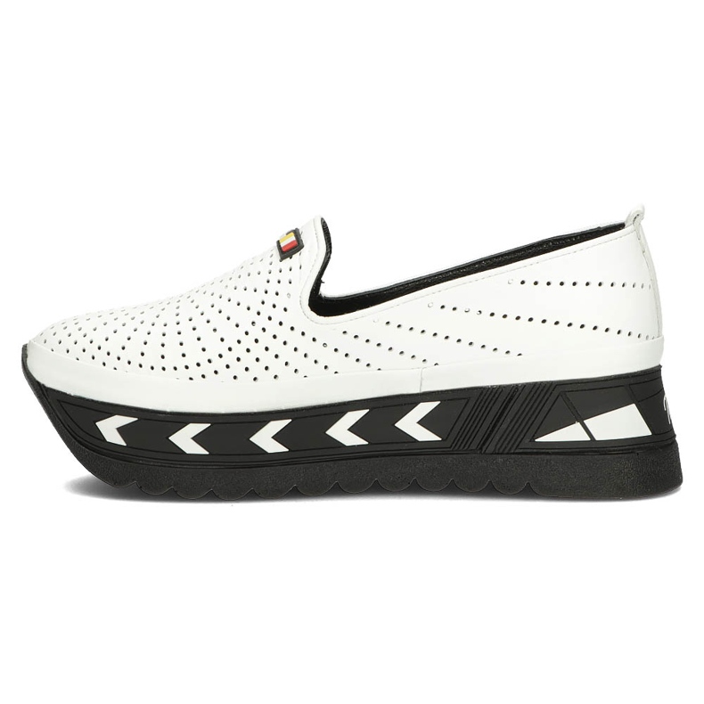Scarpe in pelle Filippo DP3906 / 22 Wh bianco 2
