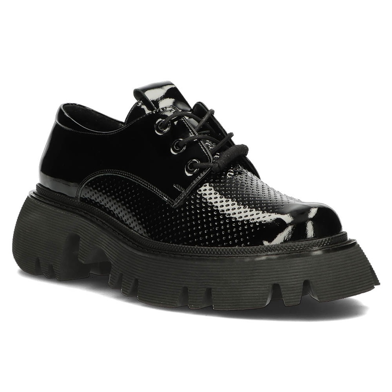 Scarpe in pelle Filippo DP3909/22 Bk nero 1