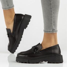 Scarpe in pelle Filippo DP3910/22 Bk nere nero 1