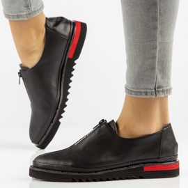 Scarpe in pelle Filippo DP3916/22 Bk nero 1