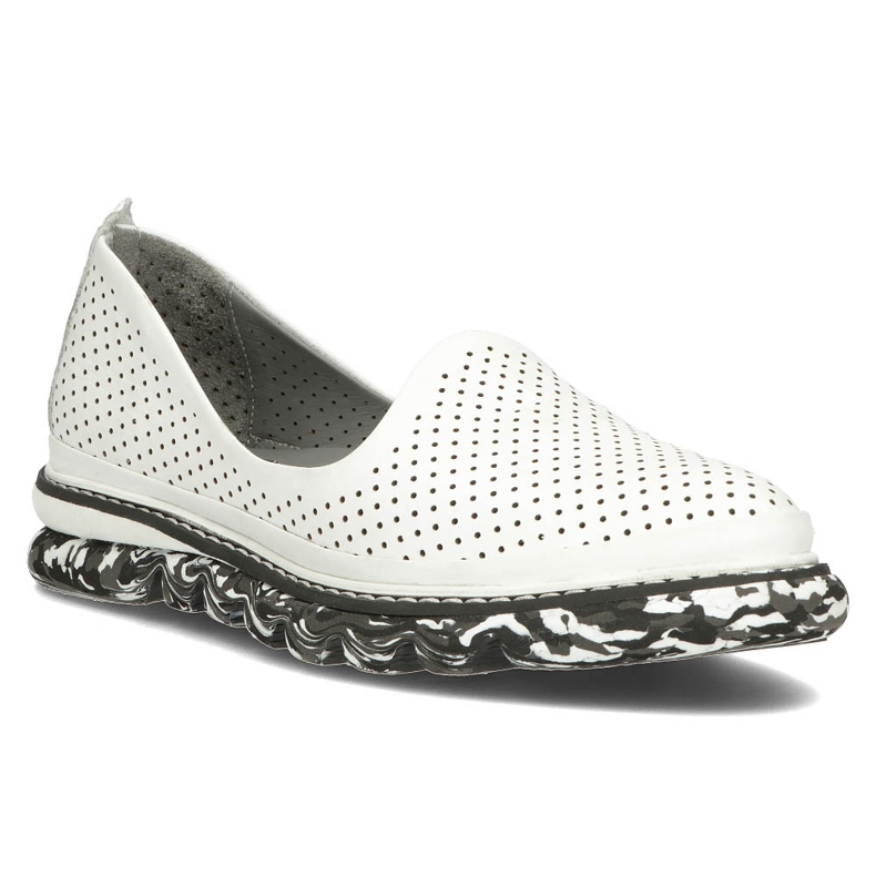 Scarpe in pelle Filippo DP3919 / 22 Wh bianco 1