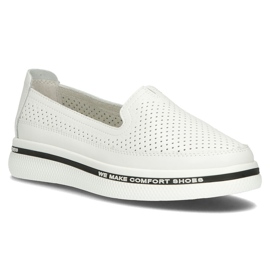 Scarpa in pelle Filippo DP3623/22 Wh bianco 1