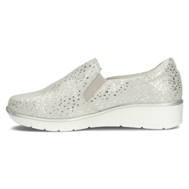 Scarpe in pelle Filippo DP1325/22 Si argento 1