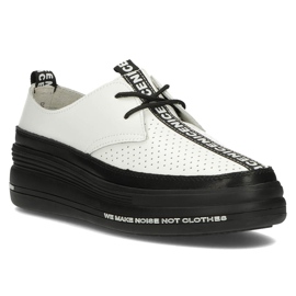 Scarpe in pelle Filippo DP3624 / 22 Wh bianco bianca 1