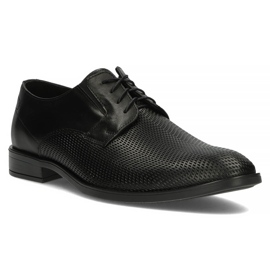 Scarpa in pelle Filippo F56-73-51 nera nero 1
