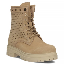 Stivali in pelle Filippo DBT3716/22 Be beige 1