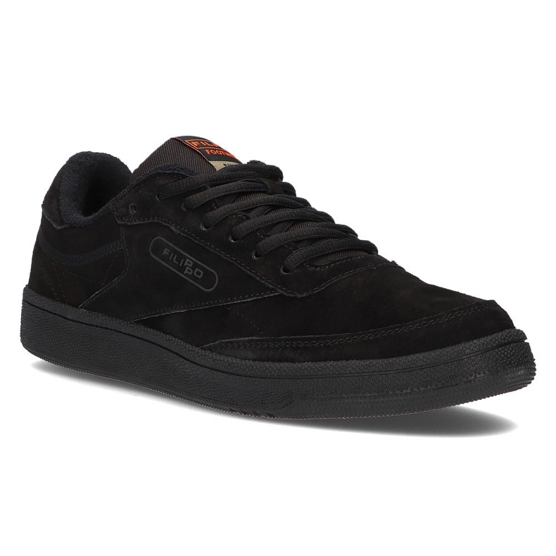 Scarpe in pelle Filippo MSP2123 / 22 Bk nero 1