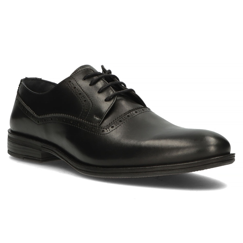 Scarpa in pelle Filippo 3615 nera nero 1