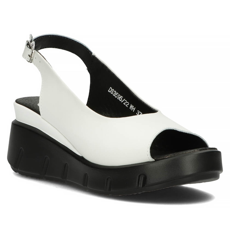 Sandali in pelle Filippo DS3595 / 22 Wh bianco bianca 1