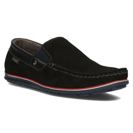 Mocassini in pelle Filippo 1522K nero 1