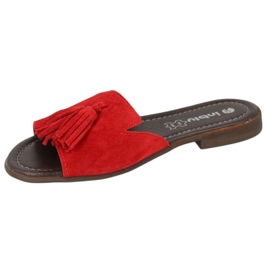Inblu pantofole scarpe da donna 158D148 rosso 1