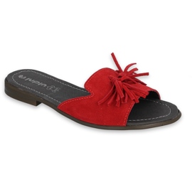 Inblu pantofole scarpe da donna 158D148 rosso 2