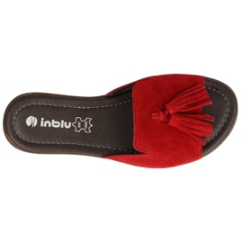 Inblu pantofole scarpe da donna 158D148 rosso 3