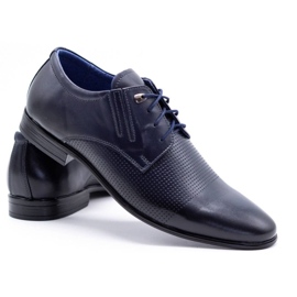 Olivier Scarpe formali da uomo 482 blu navy 3