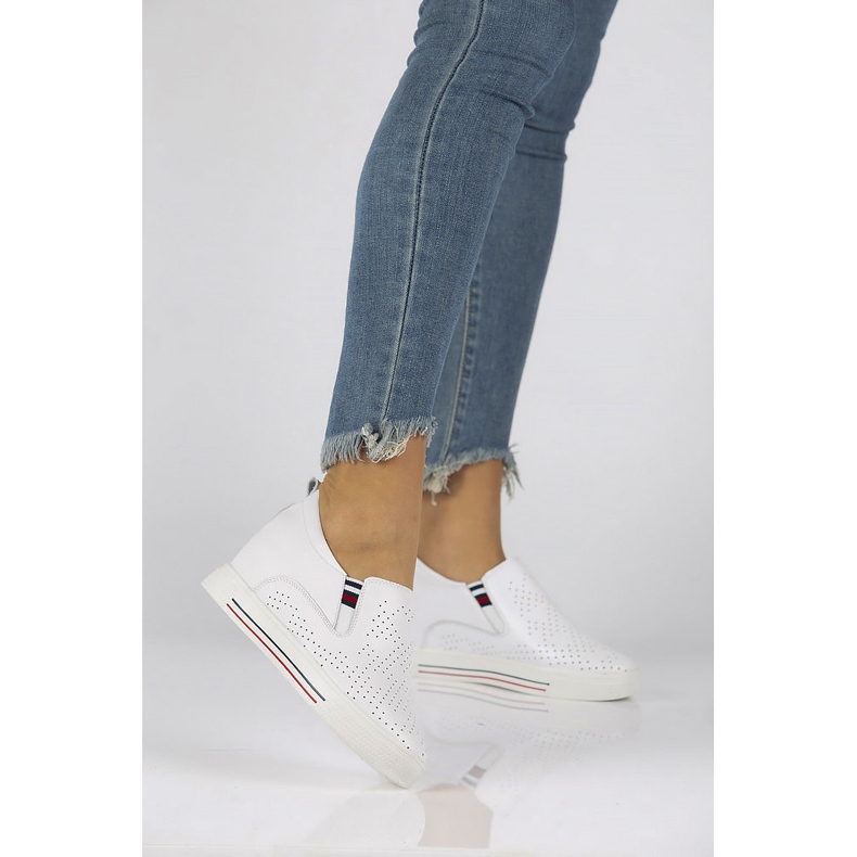 Scarpe in pelle Filippo DP1356 / 22 Wh bianco bianca 1