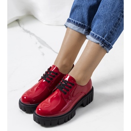 Scarpe laccate rosse di Eileen rosso 1