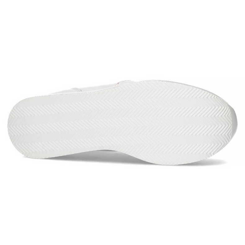 Sneakers in Pelle Filippo DP3682/22 WH bianco d'oro 3